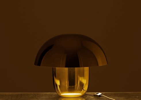 Lauavalgusti GOLDIE kuldne, 40x40xH34 cm, E27