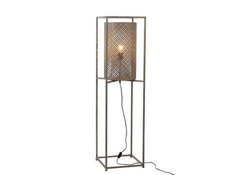 Põrandavalgusti MERVE hall, 35x35xH132 cm, E27