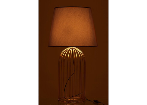 Lauavalgusti JONI kuldne / must, 25x25xH62 cm, E27