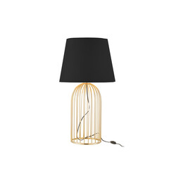 Lauavalgusti JONI kuldne / must, 25x25xH62 cm, E27