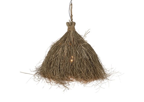 Rippvalgusti PAPUA pruun, 70x70xH68 cm, E27