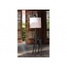 Põrandavalgusti GIRAFFE pruun / valge, 45x49xH177 cm, E27