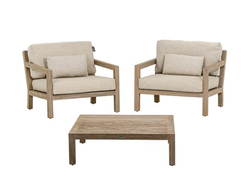 Diivanilaud Olive tiik, 90x90xH27 cm