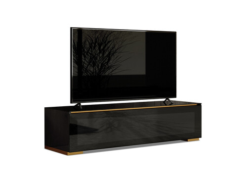 Tv-alus GENOVA must läige, 150x45xH39 cm