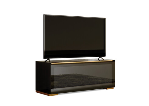 Tv-alus GENOVA must läige, 125x45xH50 cm