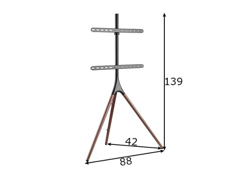 Tv-alus AMALFI pähkel, 88x42xH139 cm