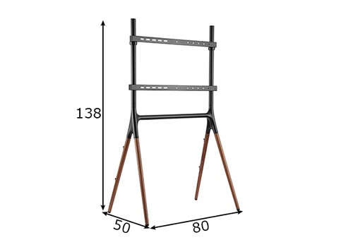Tv-alus AMALFI pähkel, 80x50xH138 cm