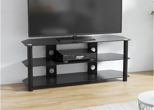 Tv-alus CONSUMER must läige, 120x38xH50 cm