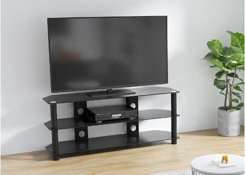 Tv-alus CONSUMER must läige, 120x38xH50 cm