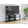 Tv-alus CONSUMER must läige, 120x38xH50 cm