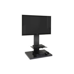 Tv-alus SYDNEY must läige, 70x45xH115 cm