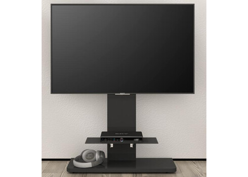 Tv-alus TORINO mattmust, 90x45xH115 cm