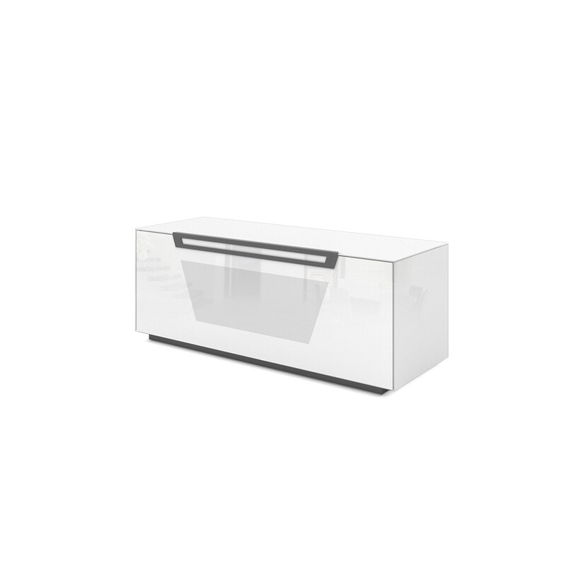 Tv-alus VENTI valge läige, 125x45xH50 cm