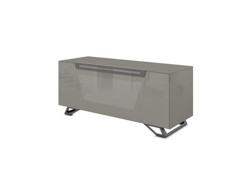 Tv-alus jalgadel VENTI hall läige, 125x45xH53 cm