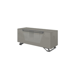 Tv-alus jalgadel VENTI hall läige, 125x45xH53 cm