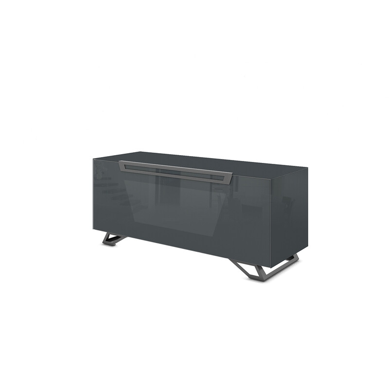 Tv-alus jalgadel VENTI tumehall läige, 125x45xH53 cm Tv-alus jalgadel VENTI tumehall läige, 125x45xH53 cm