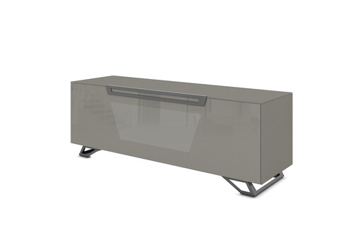 Tv-alus jalgadel VENTI hall läige, 150x45xH53 cm