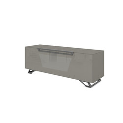 Tv-alus jalgadel VENTI hall läige, 150x45xH53 cm