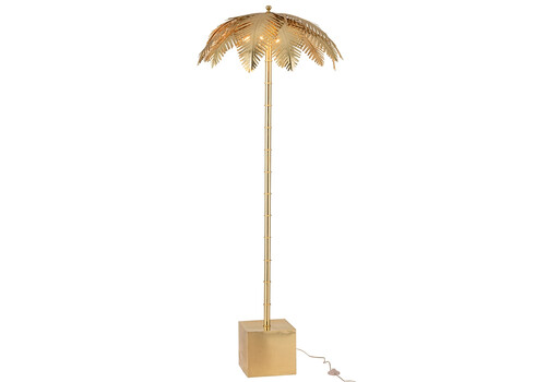 Põrandavalgusti COCO kuldne, 77x77xH210 cm