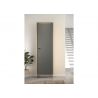 Riidekapp BLANSHE tumehall / tamm, 60x42xH200 cm