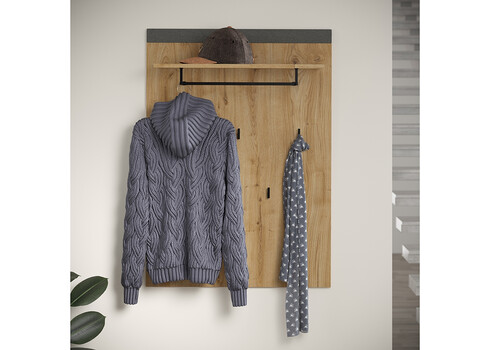 Seinanagi BLANSHE tumehall / tamm, 79x27xH110 cm