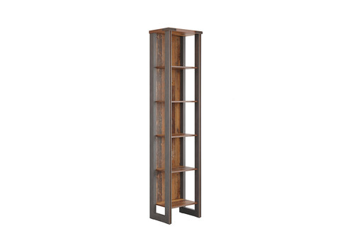 Riiul PRIME tumehall / puit, 50x35xH213 cm