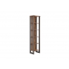 Riiul PRIME tumehall / puit, 50x35xH213 cm