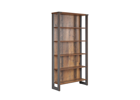 Riiul PRIME tumehall / puit, 109x35xH213 cm