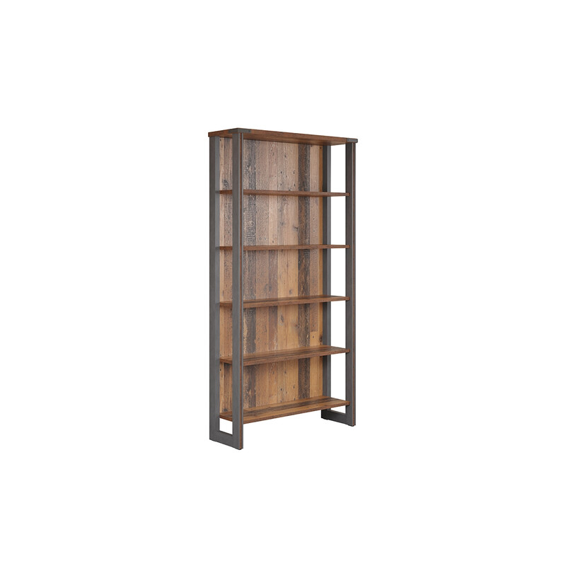 Riiul PRIME tumehall / puit, 109x35xH213 cm