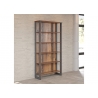 Riiul PRIME tumehall / puit, 109x35xH213 cm