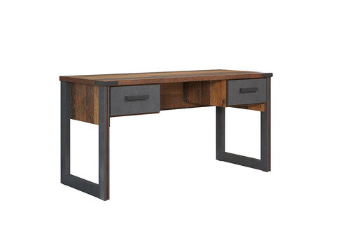Kirjutuslaud PRIME tumehall / puit, 148x60xH75 cm