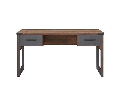 Kirjutuslaud PRIME tumehall / puit, 148x60xH75 cm