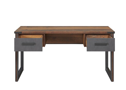 Kirjutuslaud PRIME tumehall / puit, 148x60xH75 cm