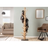 Riidenagi TREE pruun, 35x35xH170 cm