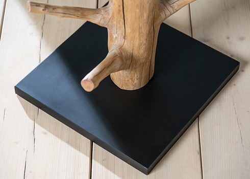 Riidenagi TREE pruun, 35x35xH170 cm