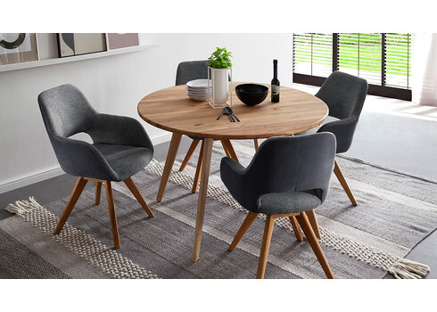 Söögilaud PELLARO tamm, D120xH76 cm