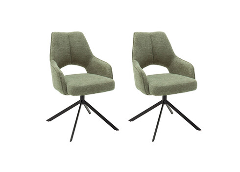 Tool BANGOR roheline, 57x66xH89 cm, 2 tk