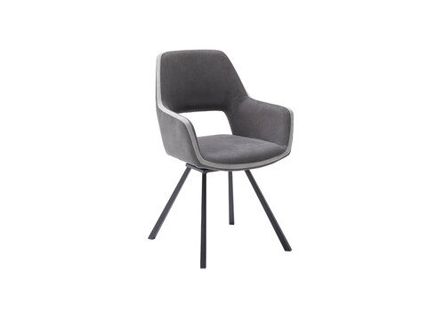 Käetugedega tool BAYONNE hall, 58x60xH90 cm, 2 tk