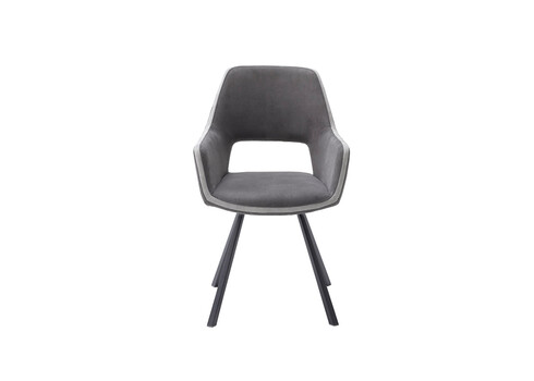 Käetugedega tool BAYONNE hall, 58x60xH90 cm, 2 tk