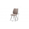 Tool NAVARRA 2 helepruun, 50x64xH96 cm, 2 tk