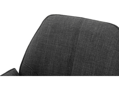 Käetugedega tool PEMBA antratsiit, 59x63xH88 cm