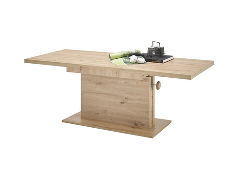 Diivanilaud MONACO tamm, 120-160x67xH59-76 cm