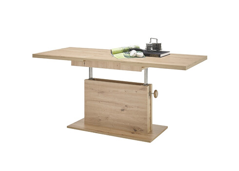 Diivanilaud MONACO tamm, 120-160x67xH59-76 cm