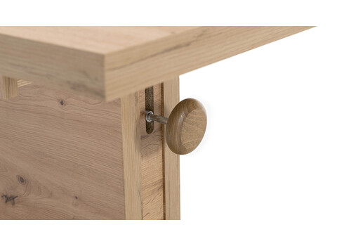 Diivanilaud MONACO tamm, 120-160x67xH59-76 cm