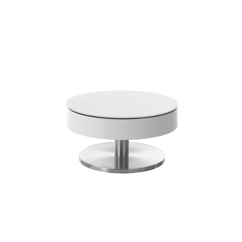 Diivanilaud SUVA valge, D79xH40 cm