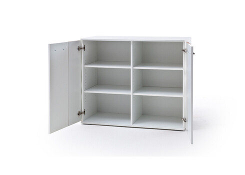 Kummut GRANADA tamm / valge, 103x44xH86 cm