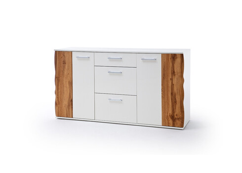 Kummut GRANADA tamm / valge, 154x44xH86 cm