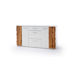 Kummut GRANADA tamm / valge, 154x44xH86 cm