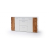 Kummut GRANADA tamm / valge, 154x44xH86 cm