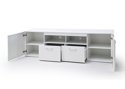 Tv-alus GRANADA tamm / valge, 203x44xH59 cm